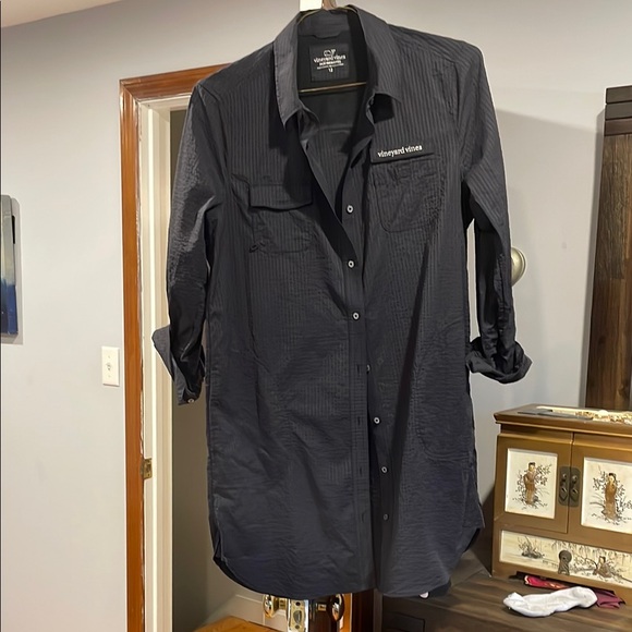 Vineyard Vines Hartley harbor coverup - Picture 2 of 10